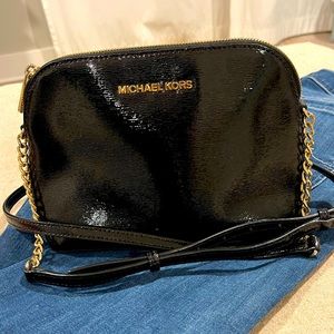Michael Kors Patent Leather Crossbody Bag